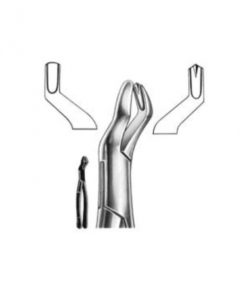 DENTAL FORCEPS AMERICAN PATTERN FIG# 53R 13-053-002